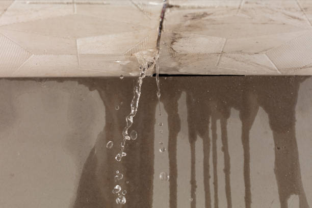 Professional Flood Damage Cleanup technician working in Columbus, TX